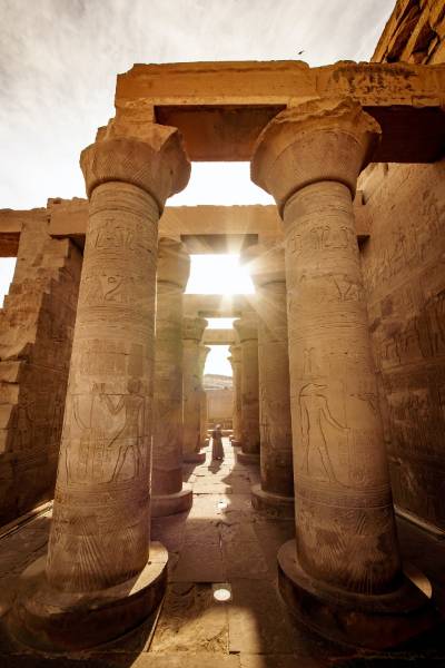 Temple Columns at Luxor