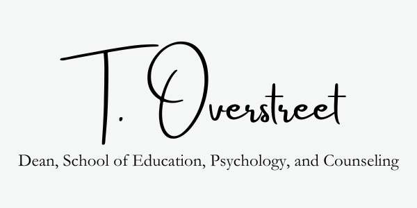 Dr. Overstreer's Signatere
