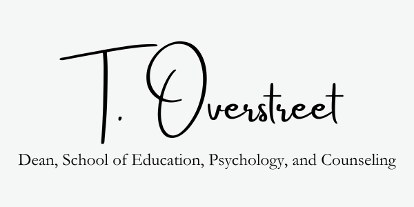 Dr. Tammy Overstreet's Signature