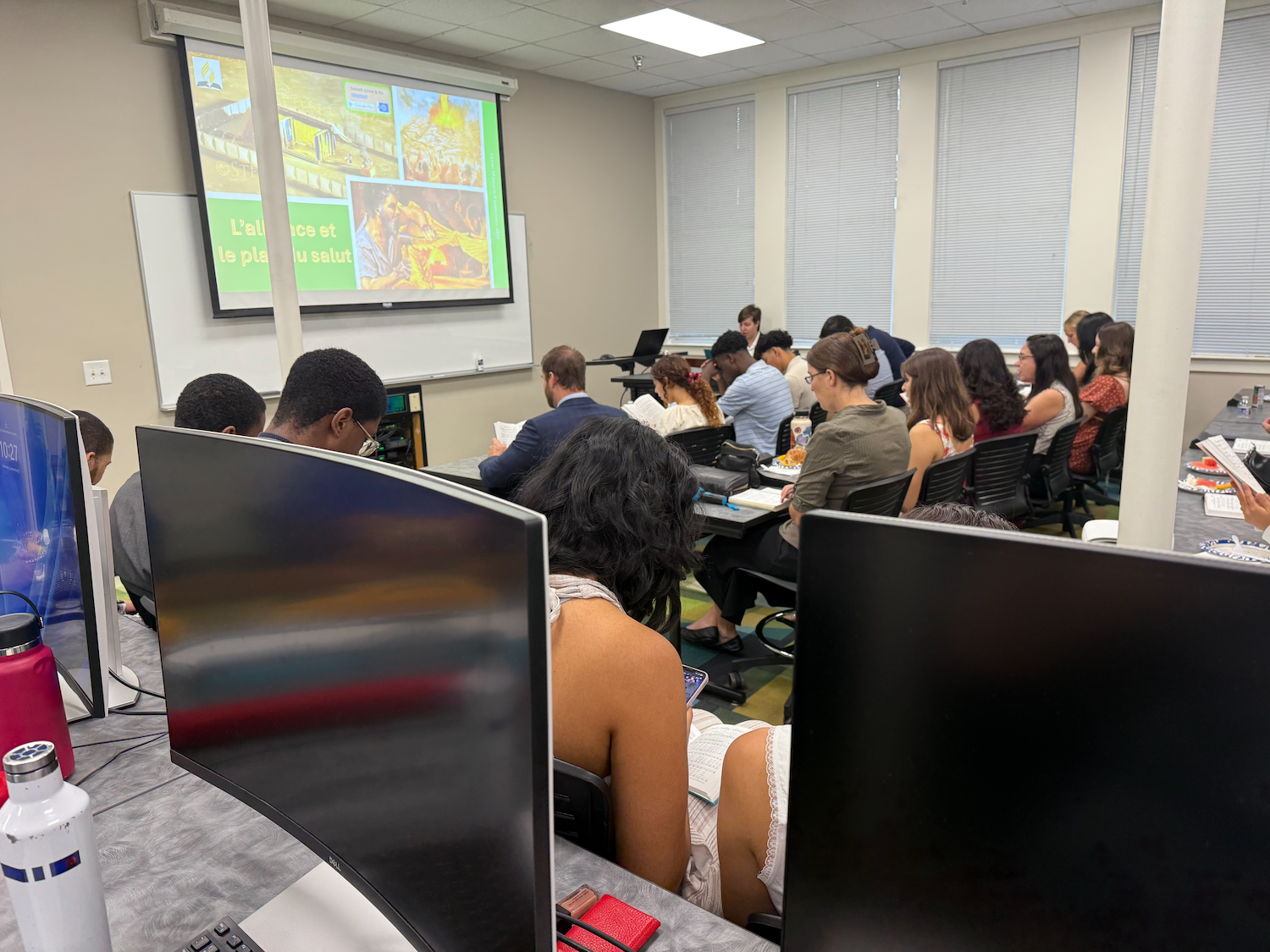 People having prayer