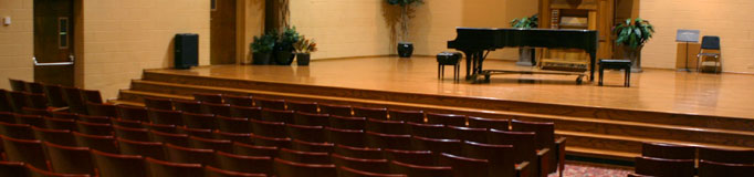 Ackerman Auditorium Interior at Southern Adventist University