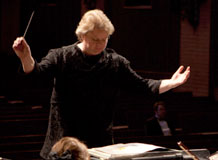 Orchestra conductor, Laurie Redmer Cadwallader