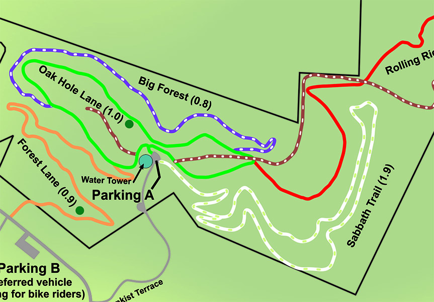 Bauxite Ridge Trails