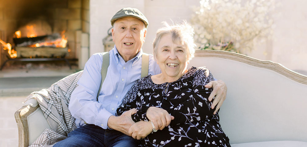 Henry Kuhlman On Sofa