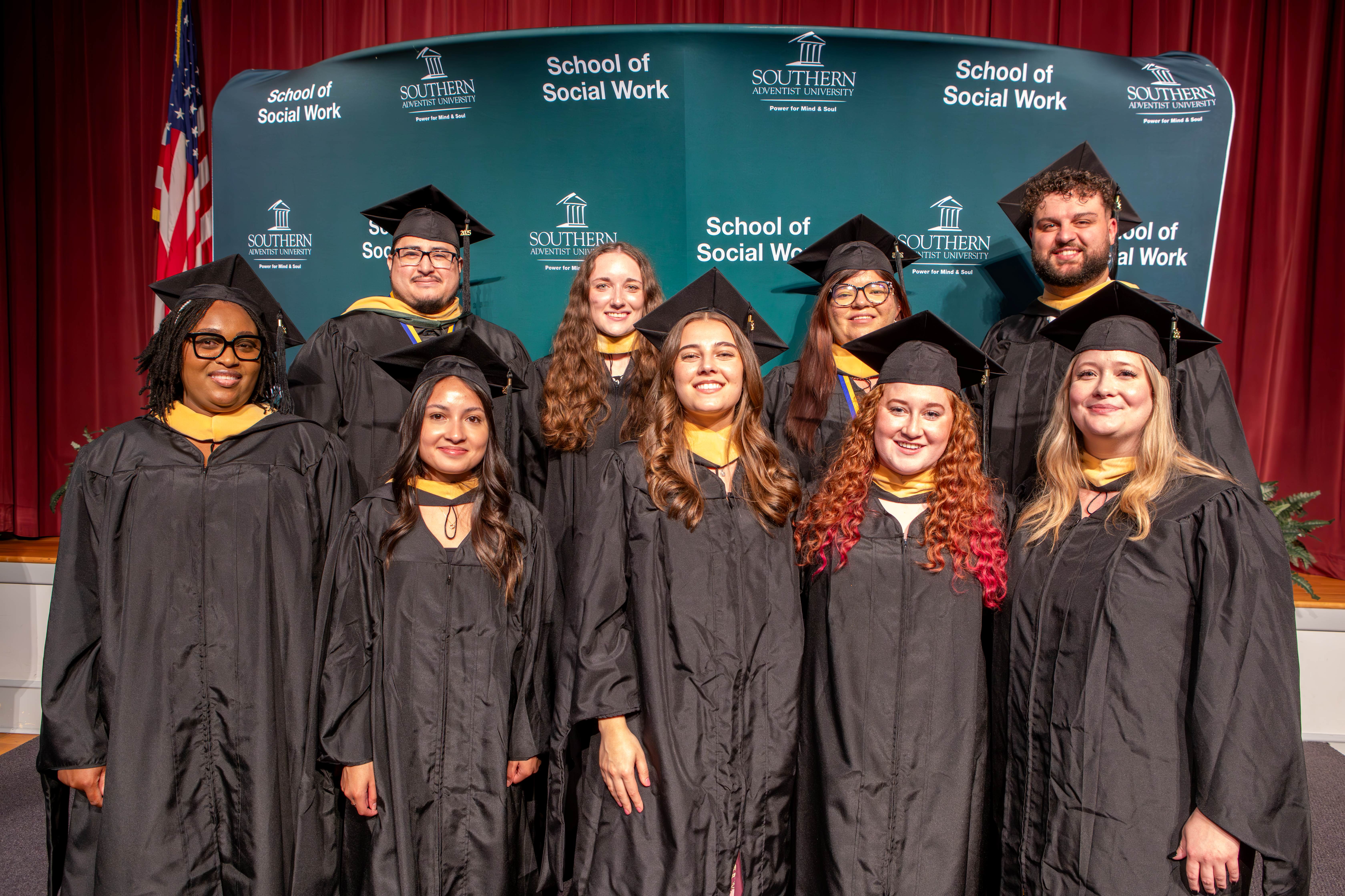Students graduating