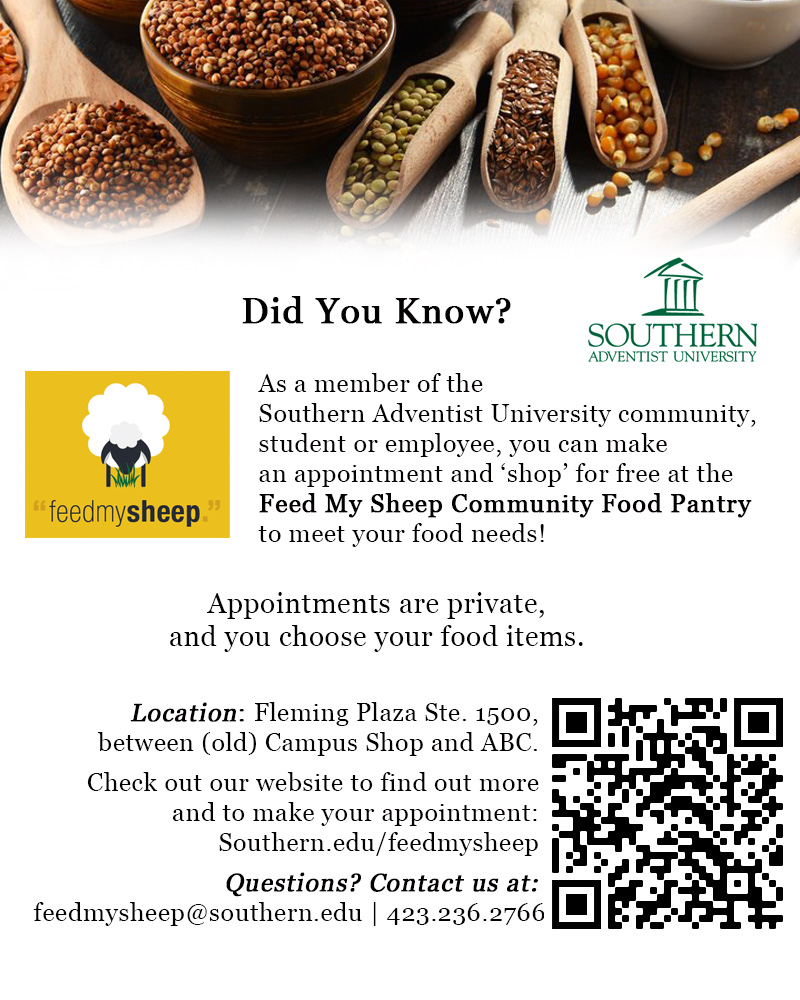 This is a downloadable handout to give others to tell them about food resources on campus