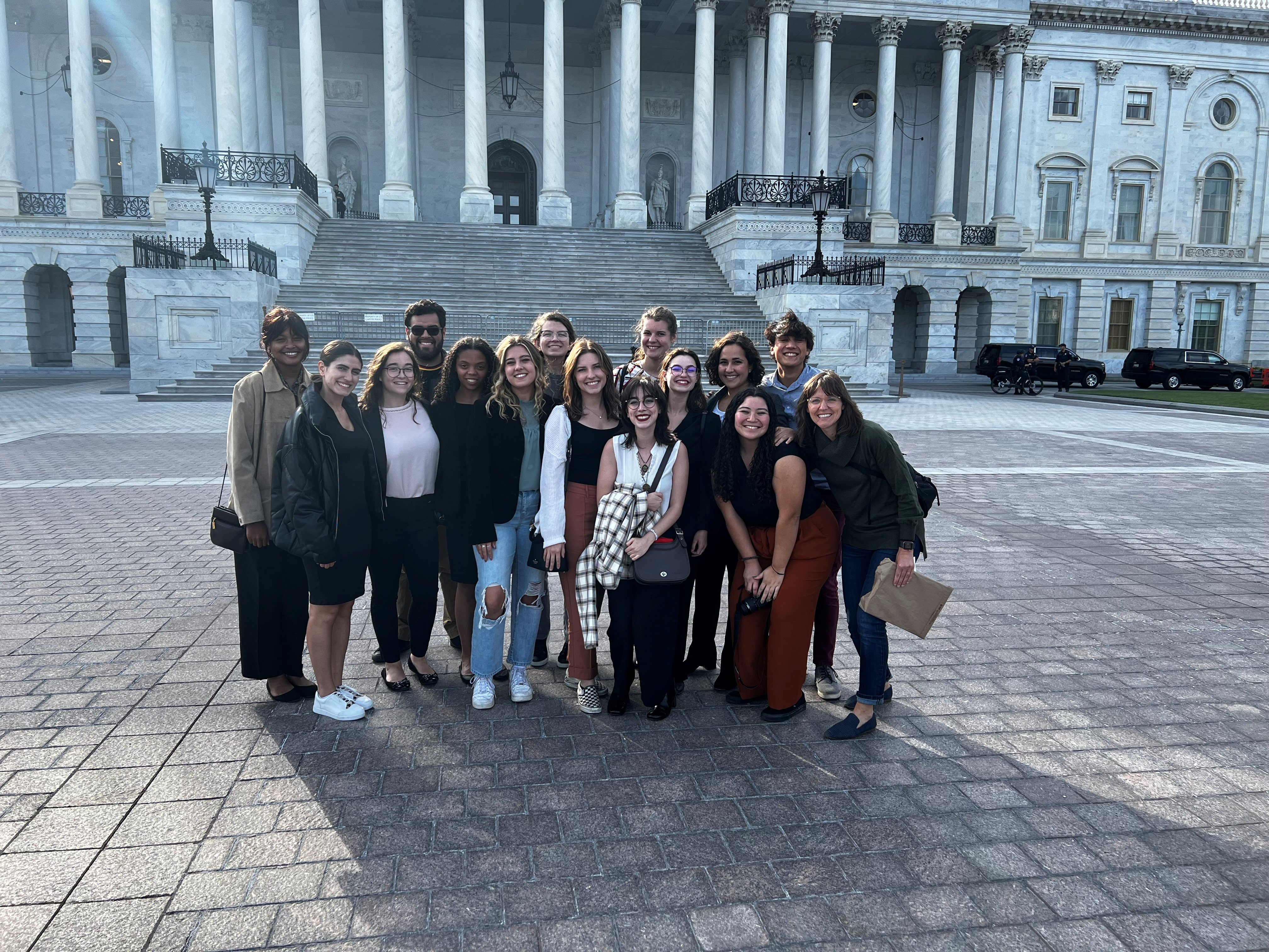 Students on SWIP trip 