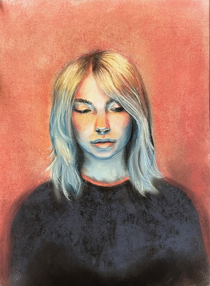 Drawing 2 Color Portrait
