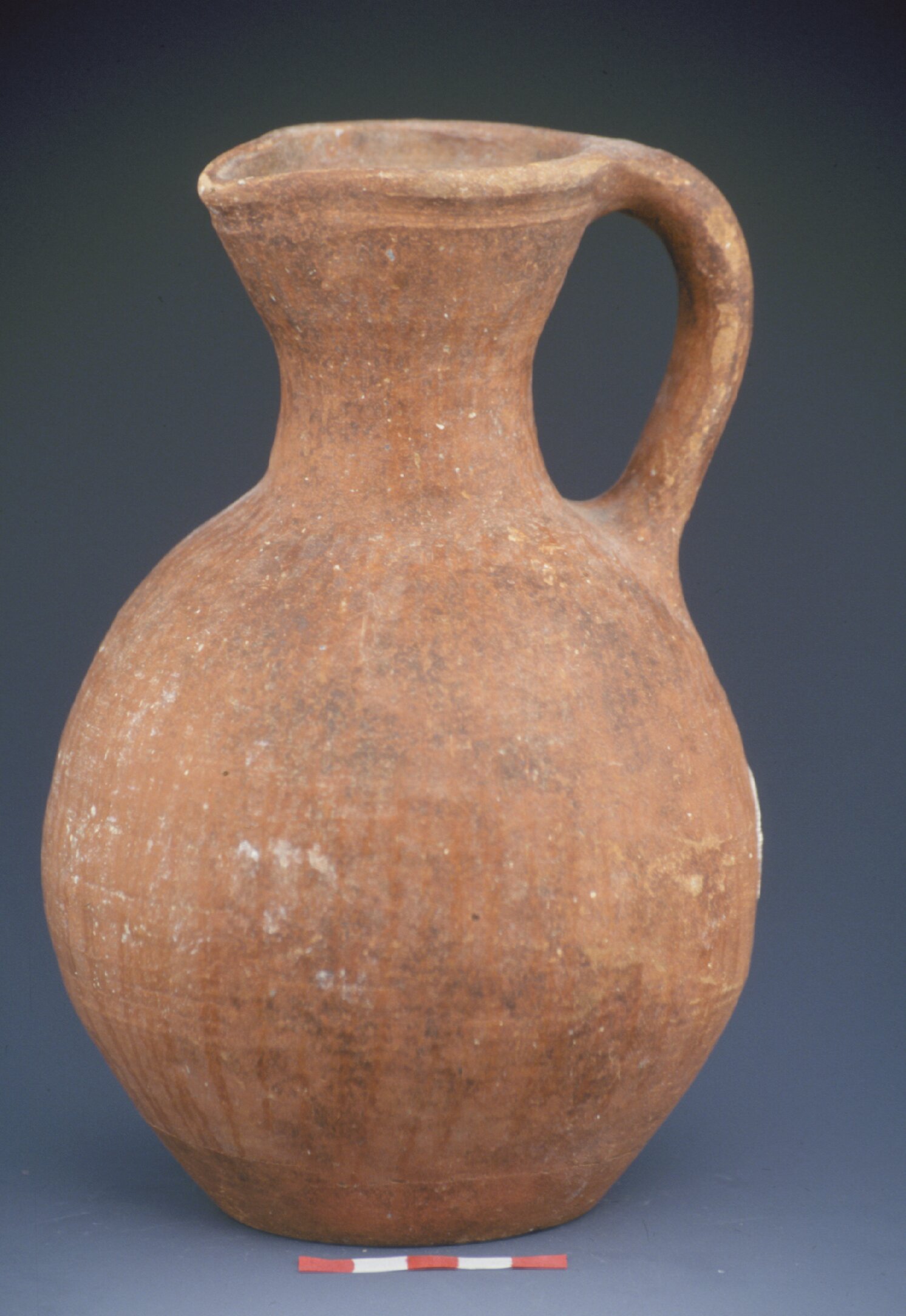 Red burnished jug