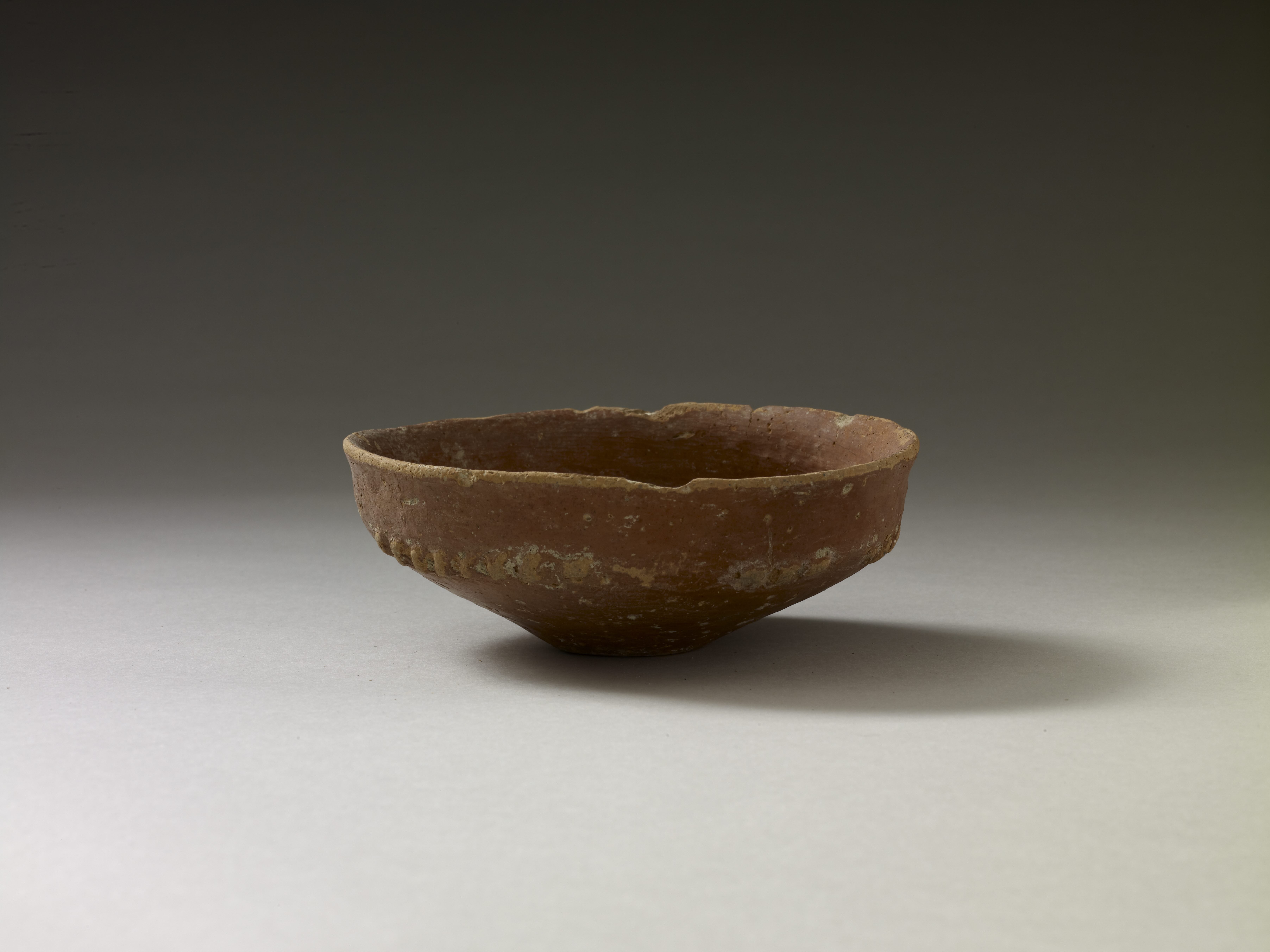 a light brown bowl