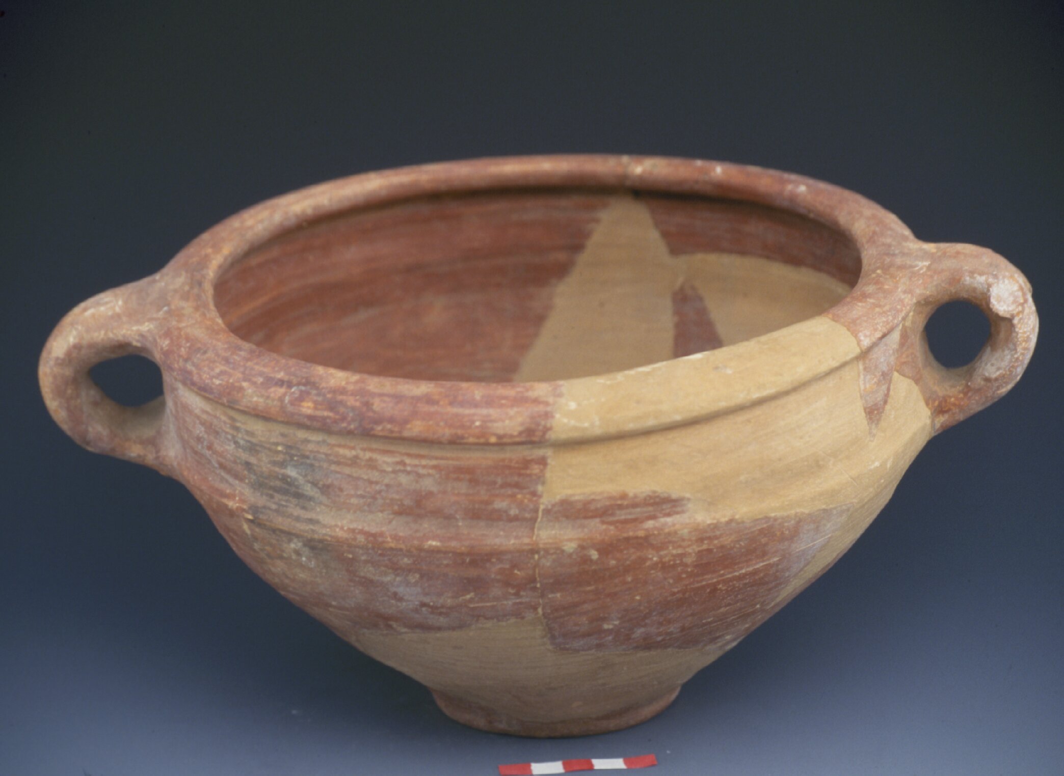 Hand-burnished krater