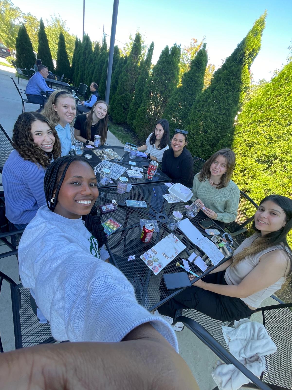 LifeGroup at coffee shop