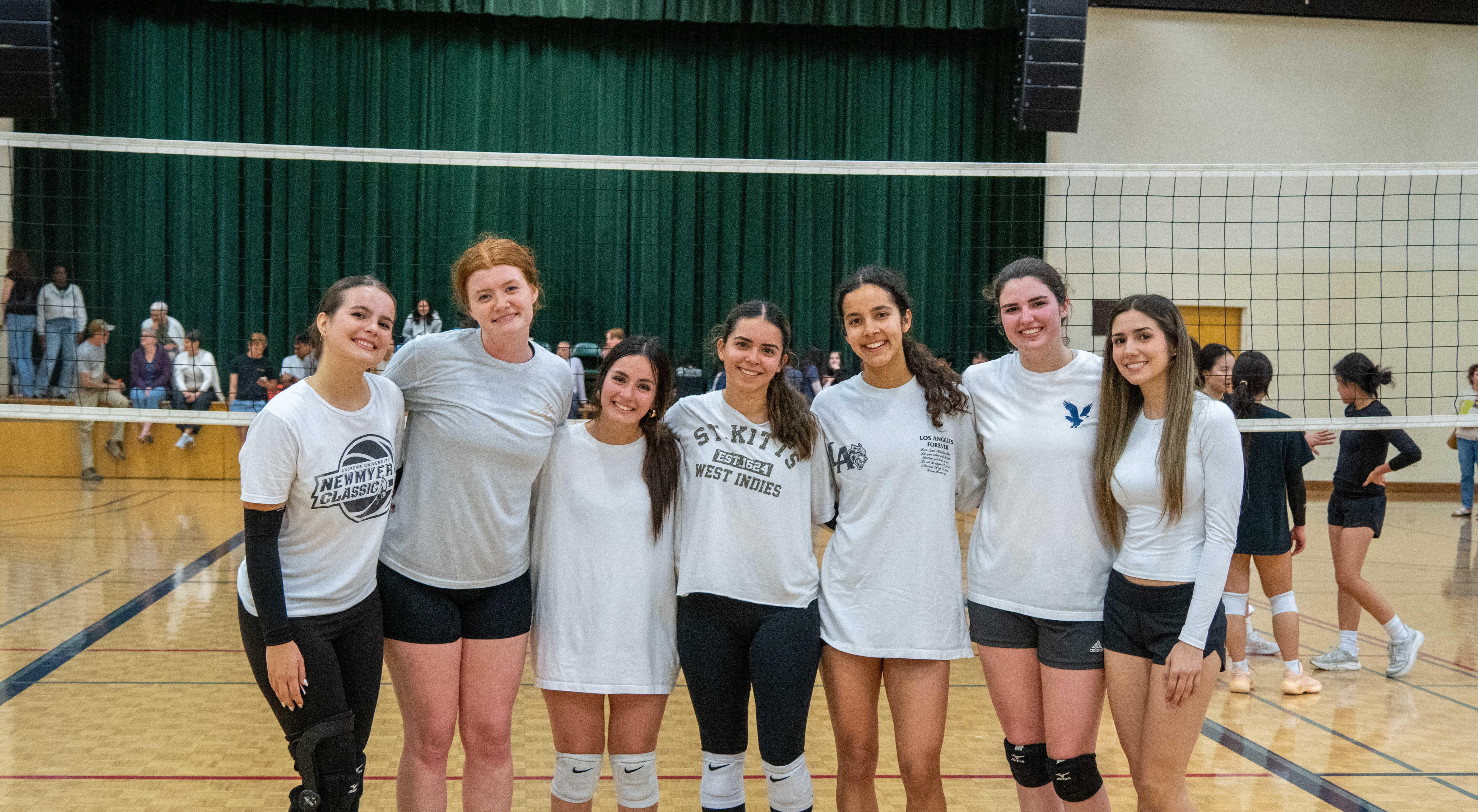 AllSet posing on a court after winning the championship