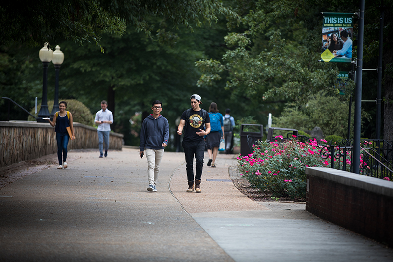 Students Walking