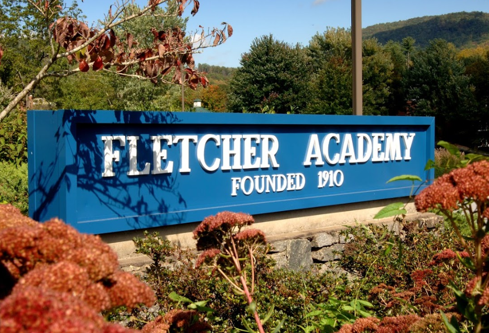 Fletcher Academy sign