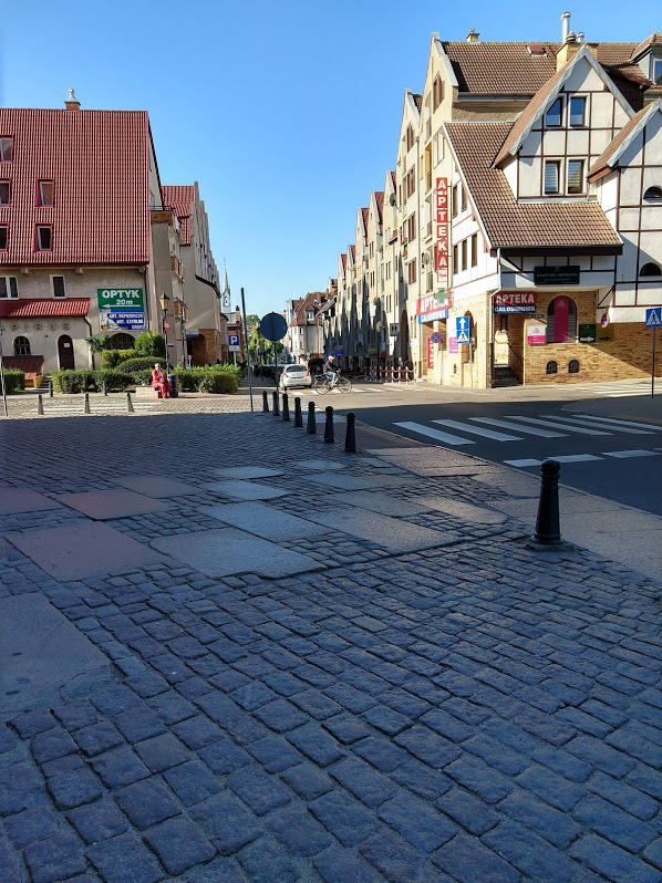Scenic streets of Kolobzeg