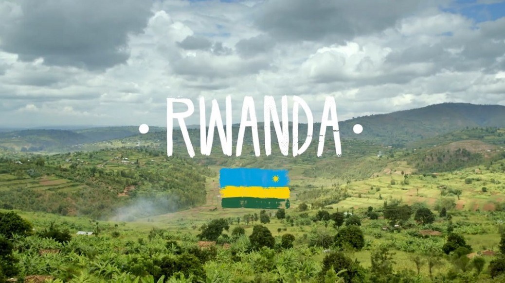 "Rolling hills" of Rwanda