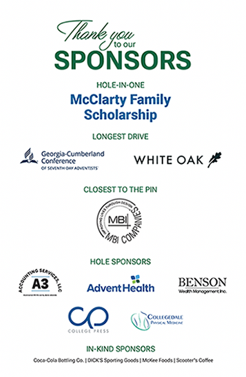 Thank you to our Sponsors