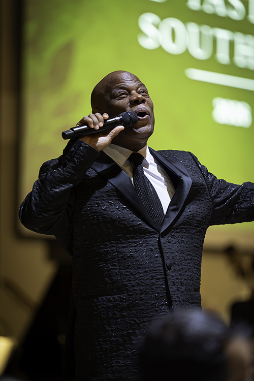 Singer at 2026 Southern Gala
