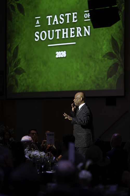 Singer at 2026 Southern Gala