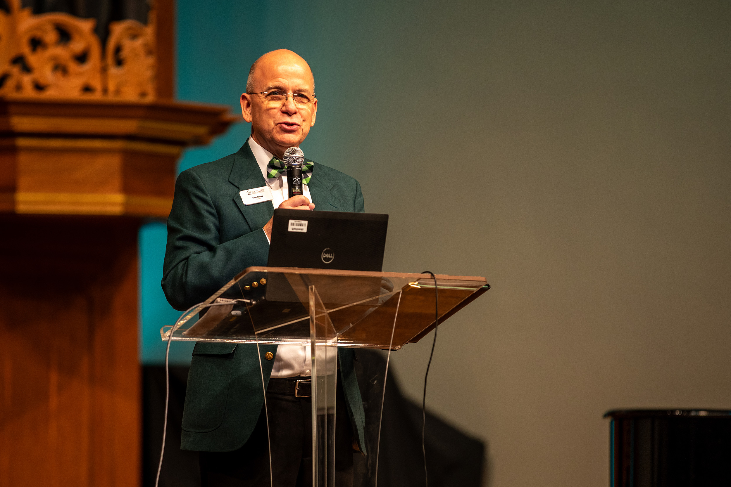 President Ken Shaw speaking