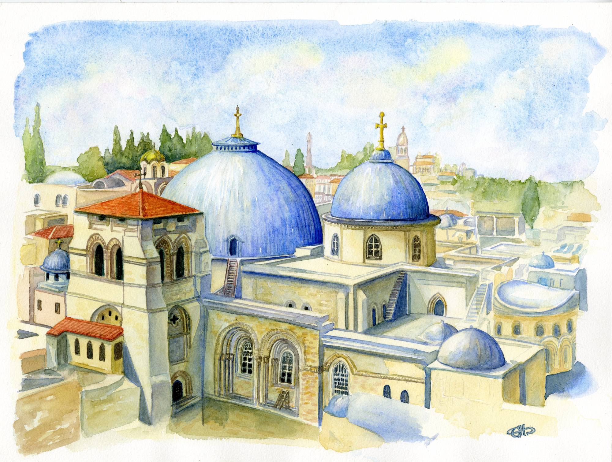 Watercolor on Cold Press