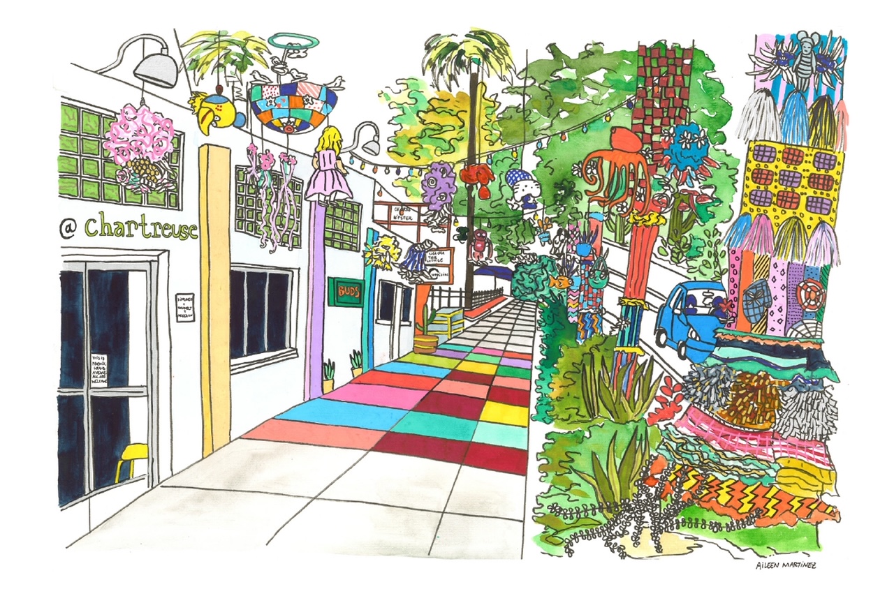 Watercolor and Ink on Paper