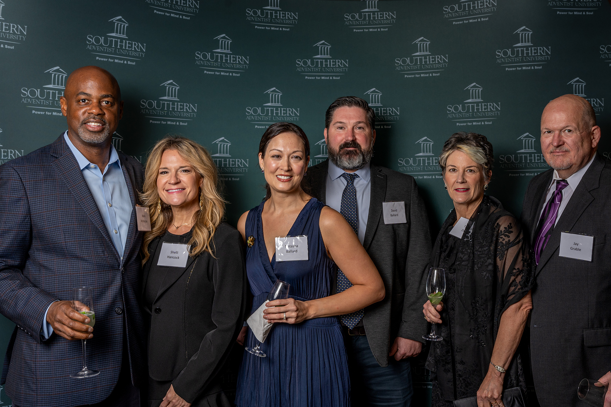 A group photo with 5 people