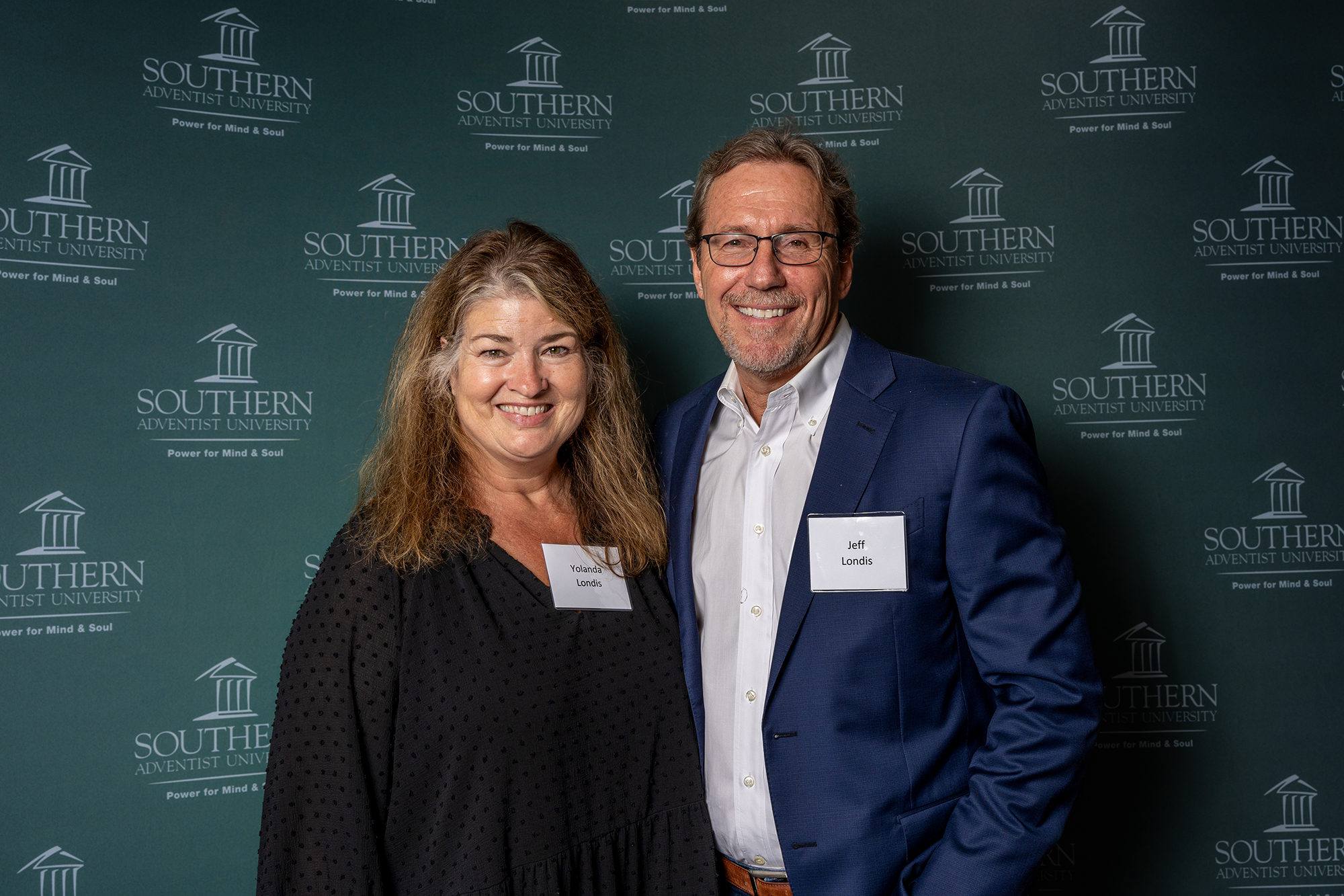 two people taking a photo