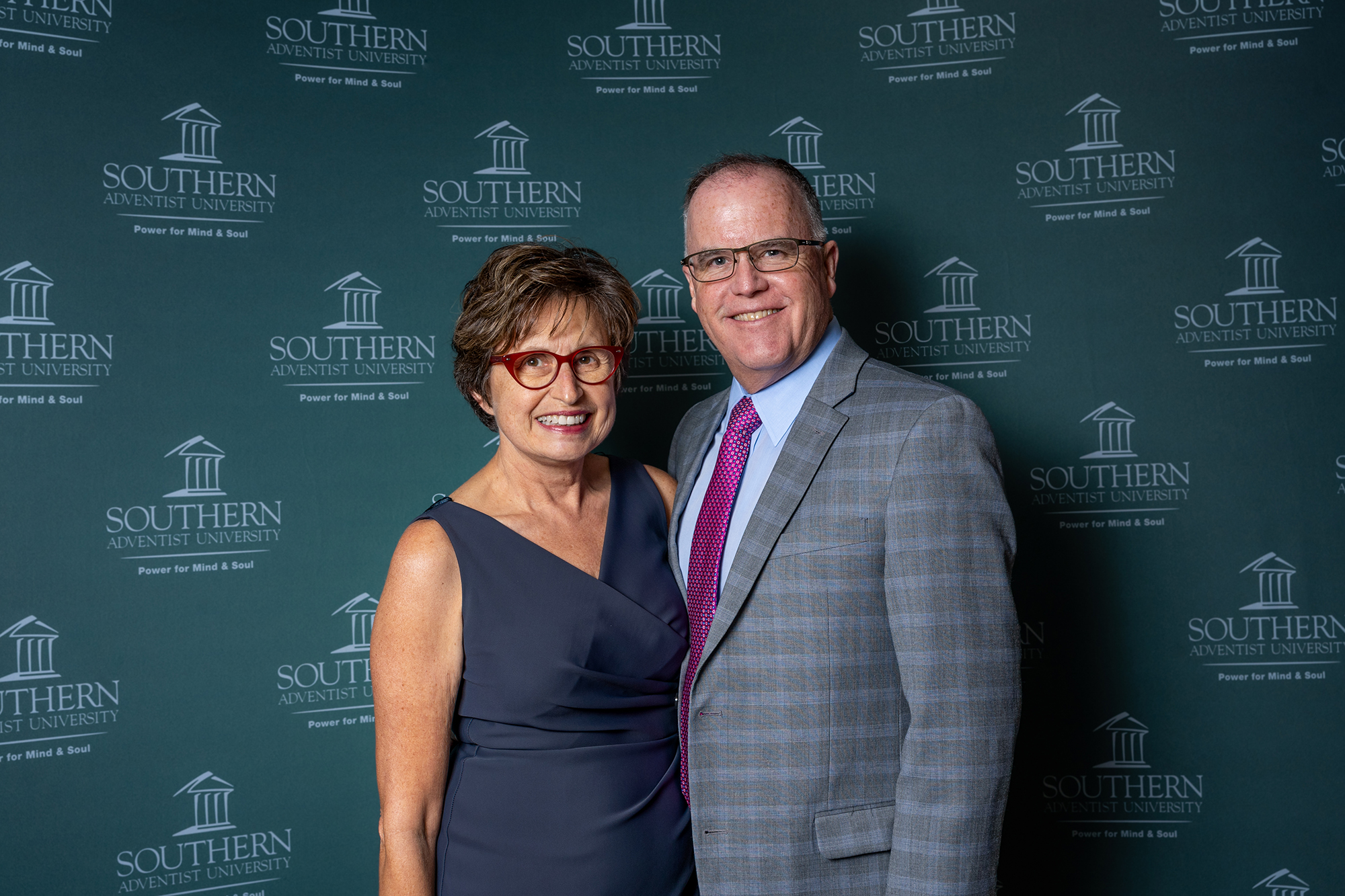 two people taking a photo