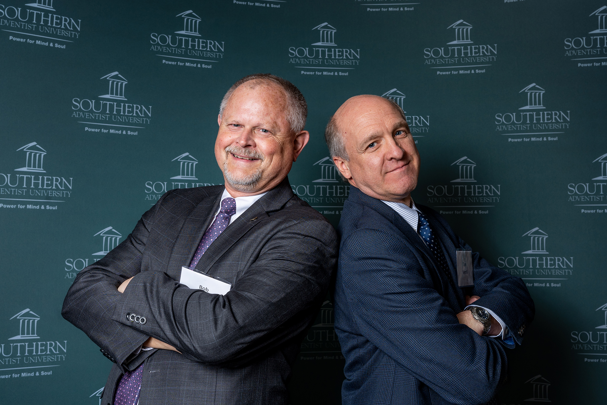 two people taking a photo