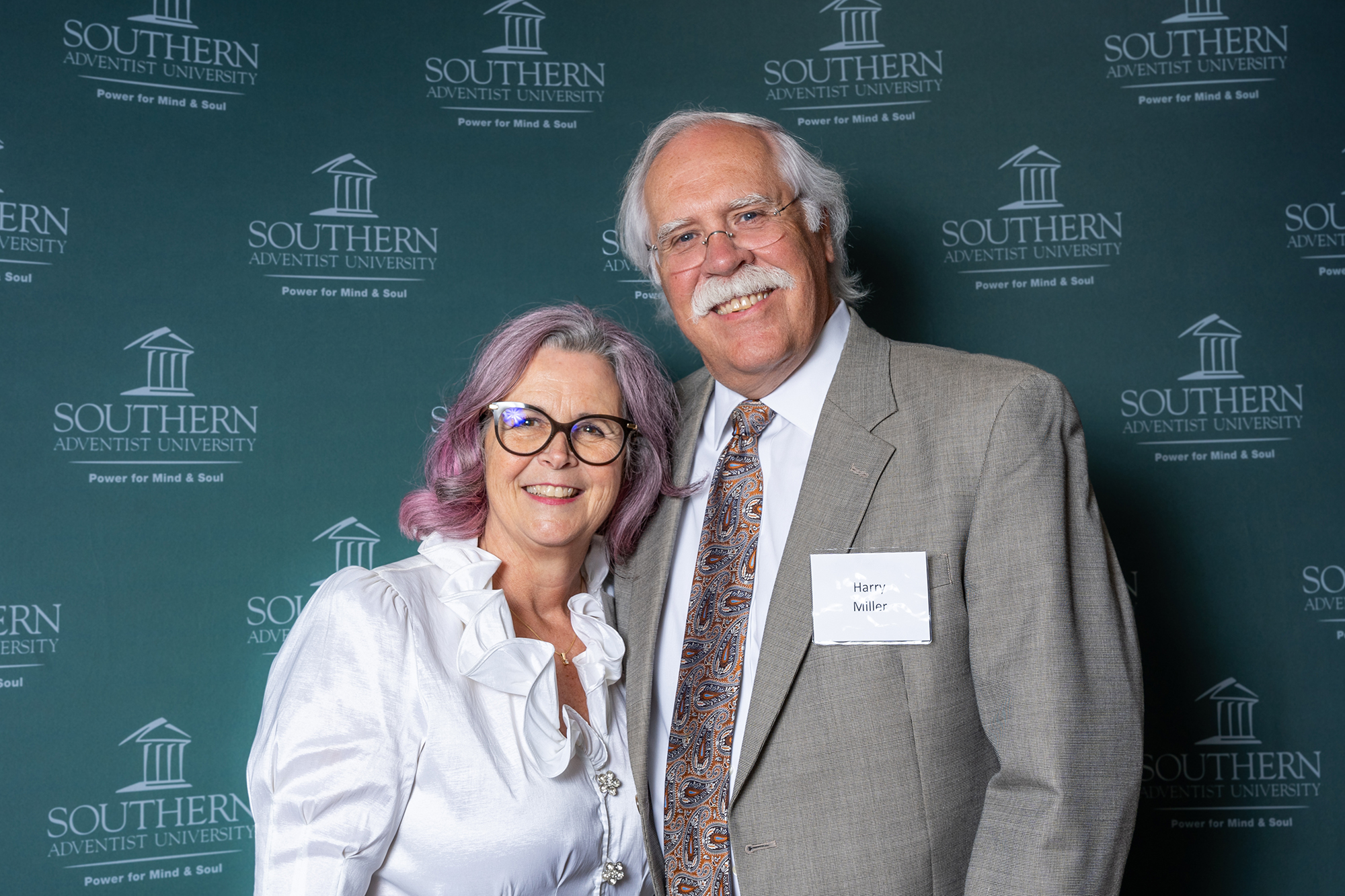 two people taking a photo