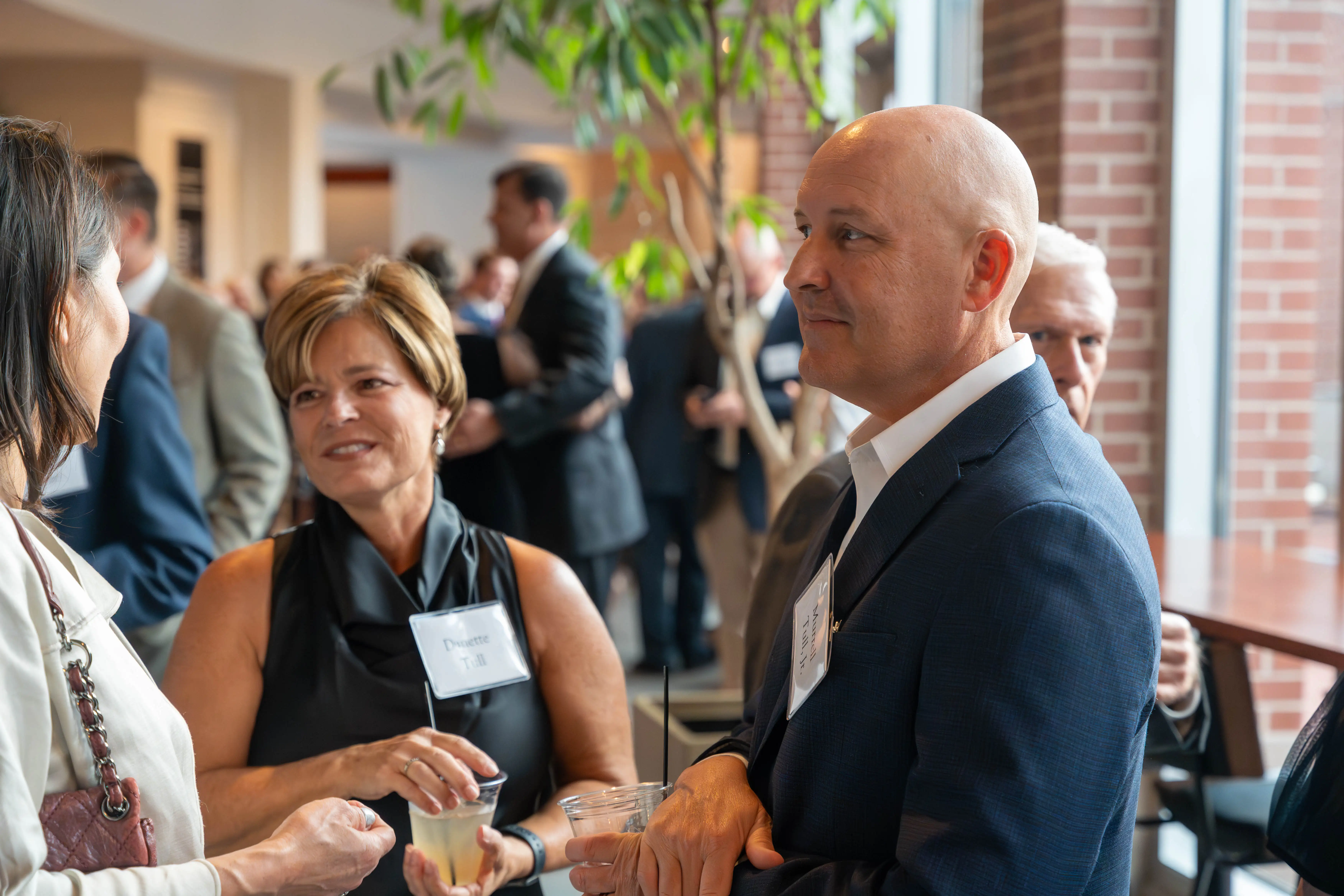 Christina Im, Danette Tull, '91, and Murrell Tull, '92