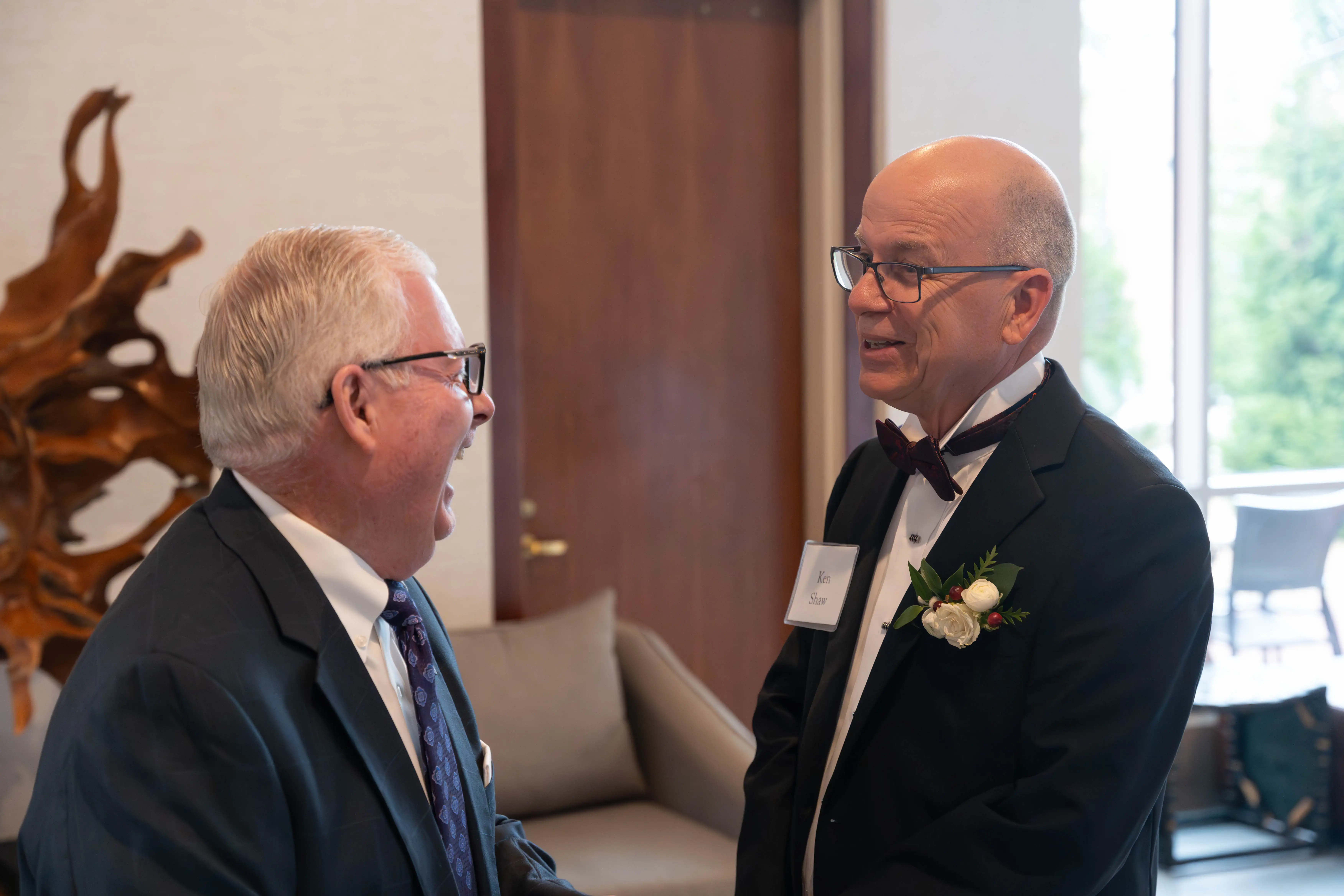 J.V. Vaughn and Ken Shaw, '80