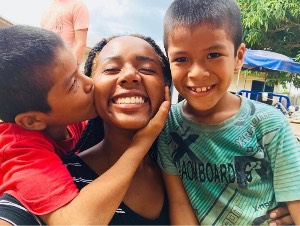 Marcie serves as a student missionary in Peru