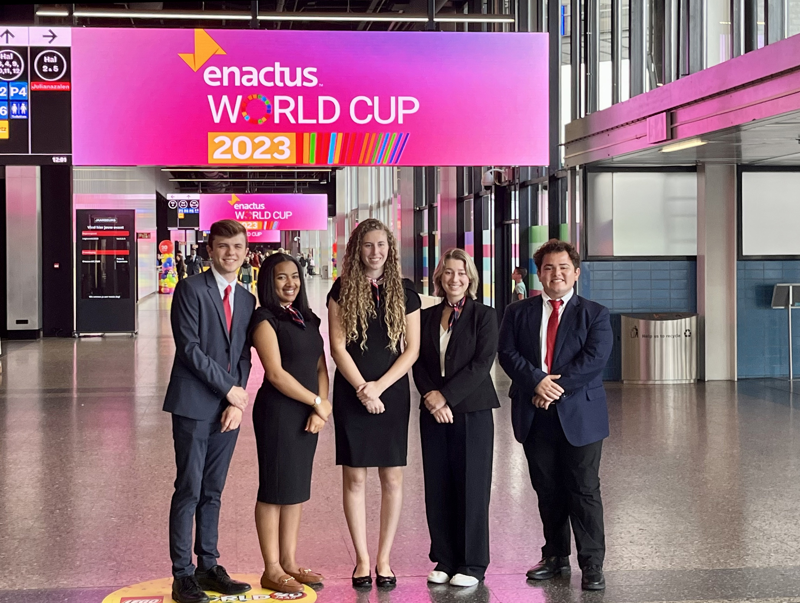 Southern's student Enactus team at the Enactus World Cup